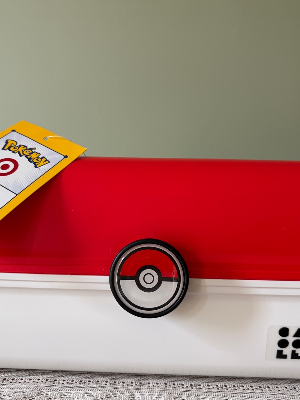 Caboodles Red and White Pokemon Pokeball Makeup Organizer